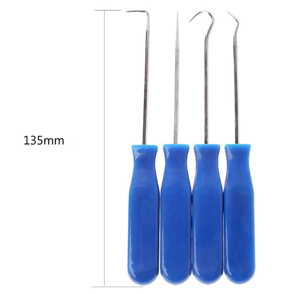 4 PCS Car Pick and Hook Set O Ring Oil Seal Gasket Puller Remover Craft Hand Tool Car Remover Tool Set