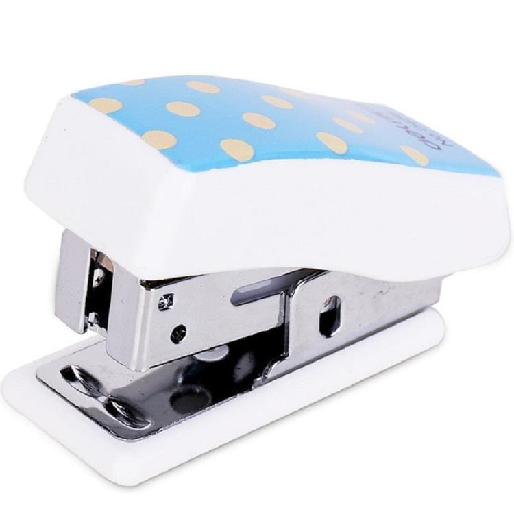 4 PCS Deli 0456 Stapler Set Cute Cartoon Stapler Mini Small Stapler Random Colors