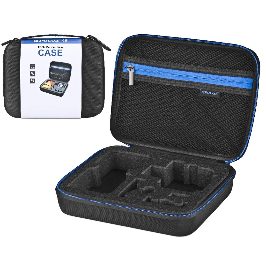 PULUZ Waterproof Carrying and Travel Case for GoPro HERO6 /5 /4 Session /4 /3+ /3 /2 /1, Puluz U6000 and other Sport Cameras Accessories, Medium Size: 23cm x 17cm x 7cm (Style1)