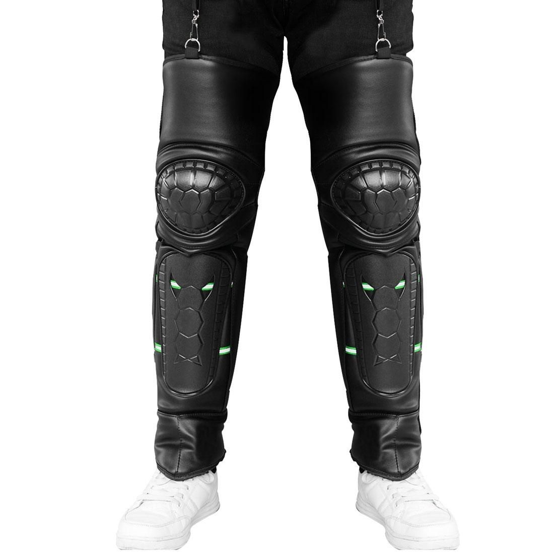 CS-864A1 Motorcycle Cold Protection Velvet Warm Knee Pads Protector Cover (Black)