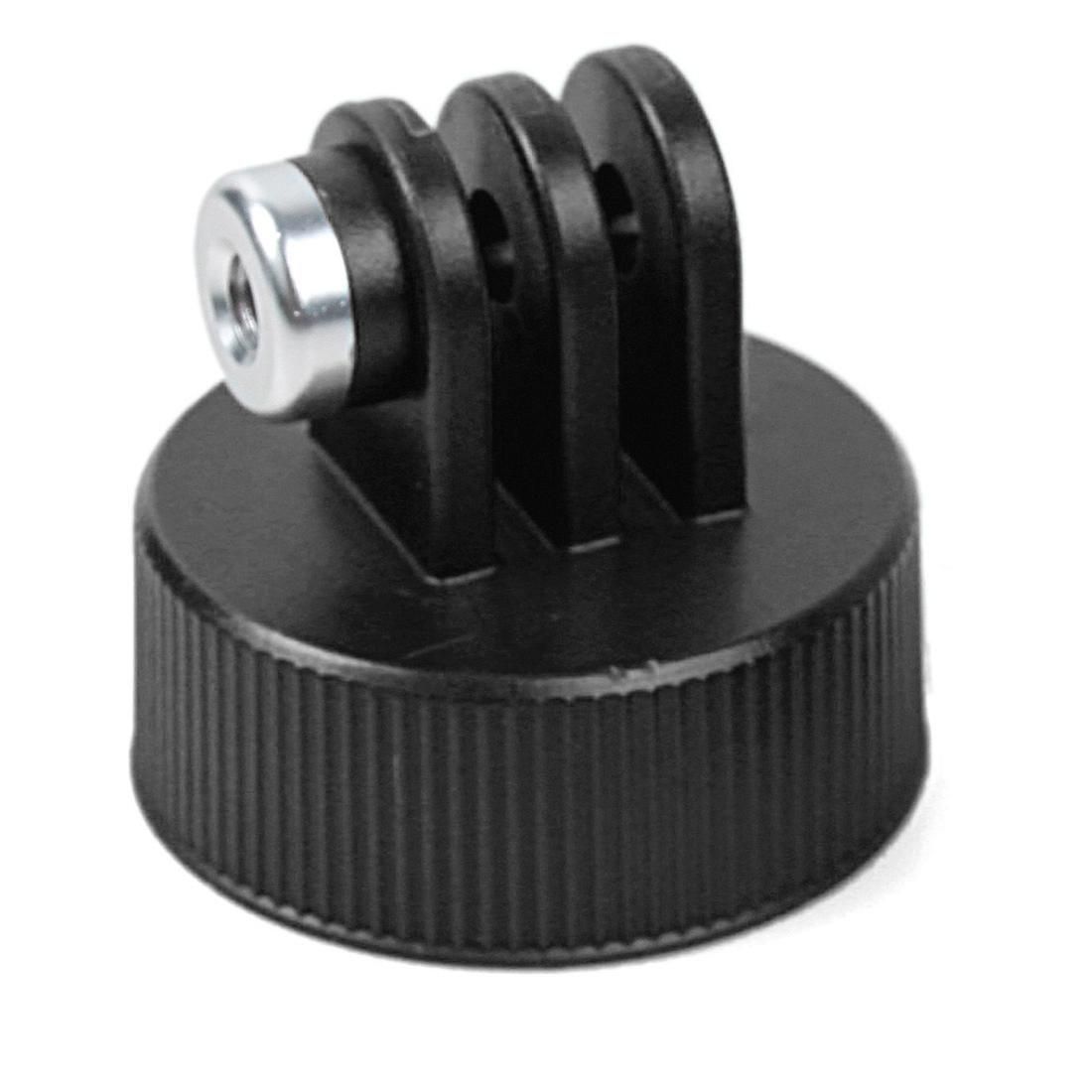 TMC HR383 Surfing Plastic Bottle Top Mount Tripod Adapter Holder for GoPro  NEW HERO /HERO6   /5 /5 Session /4 Session /4 /3+ /3 /2 /1, Xiaoyi and Other Action Cameras, Inner Diameter: 28.5mm (Orange)
