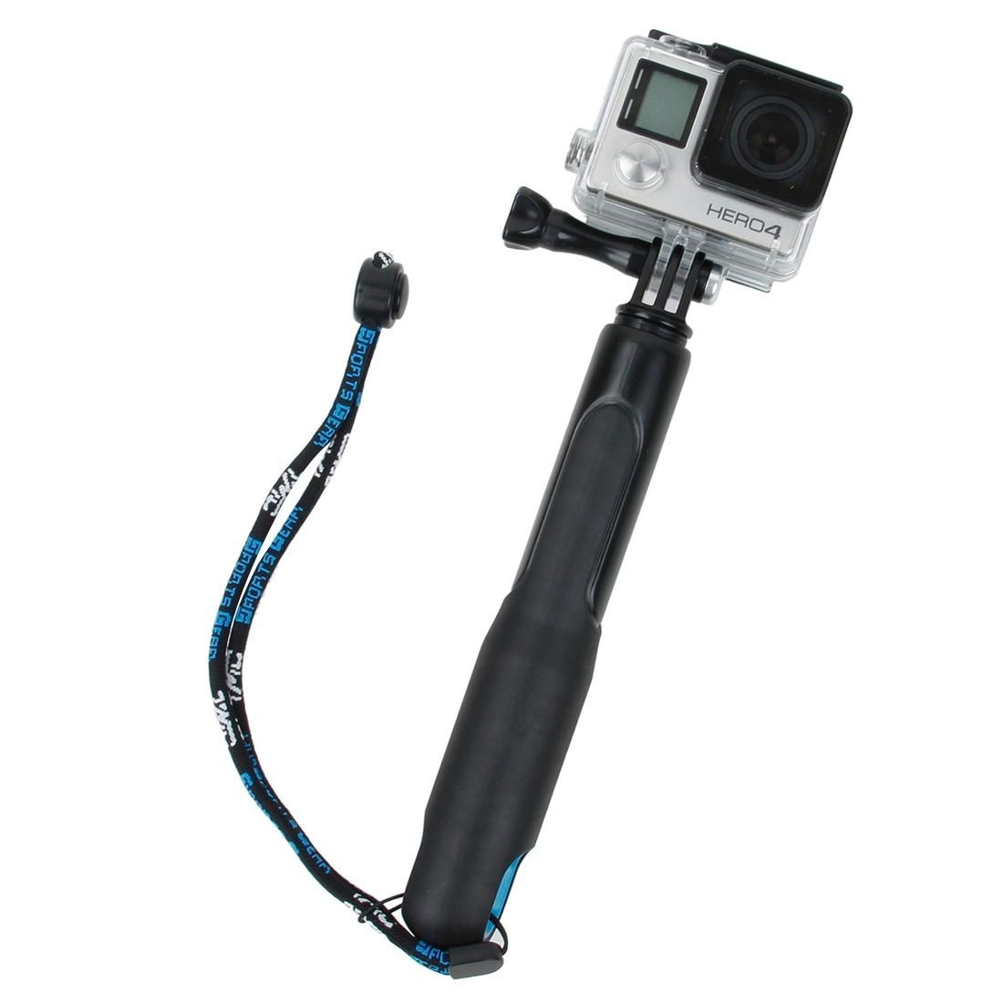 TMC HR375 Extendable Self-portrait Handheld Telescopic Monopod Holder for GoPro  NEW HERO /HERO6  / 5 /5 Session /4 /3+ /3 /2 /1, Full Length Max: 50cm (Blue)