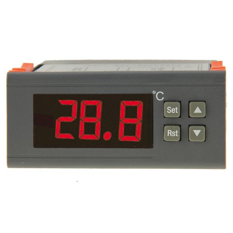 RC-210M Digital LCD Temperature Controller Thermocouple Thermostat Regulator with Sensor Termometer, Temperature Range: -40 to 110 Degrees Celsius