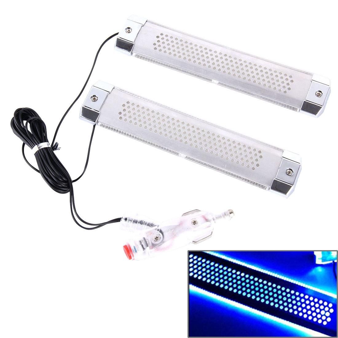 12V Colorful Car Decoration Light Laser Light Atmosphere Light Star Light Lamp (Blue)