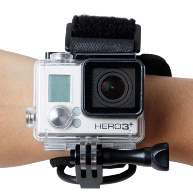TMC HR177 Wrist Mount Clip Belt for Gopro Hero 4 / 3+, Belt Length: 31cm, HR177 (Red)