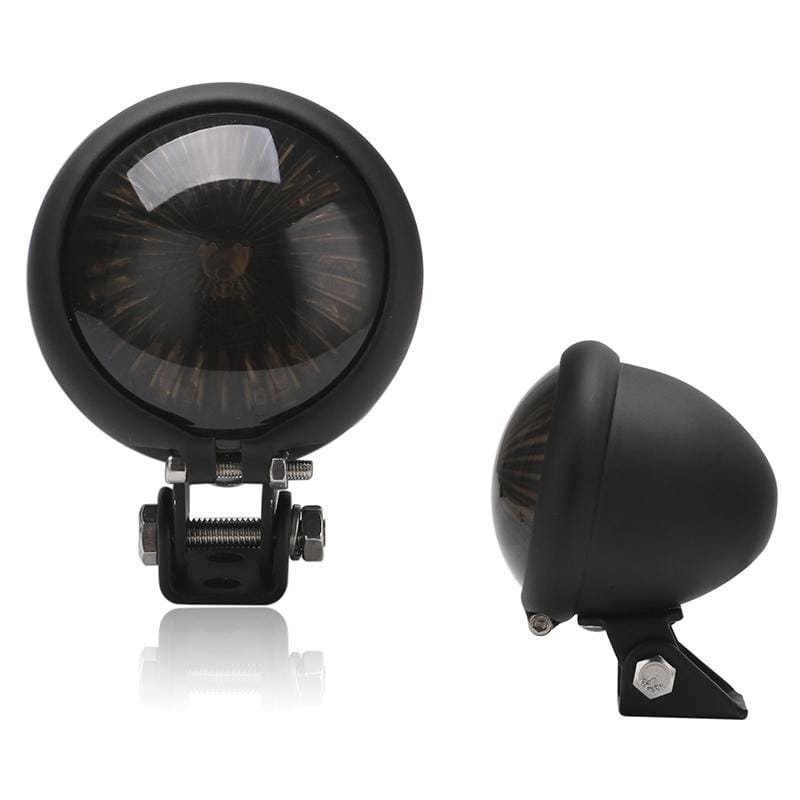 Speedpark 12V Motorcycle Modified Tail Light Brake Light for Harley (Black)