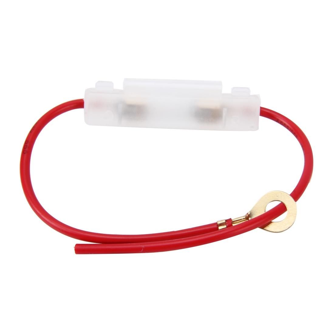 100 PCS Motorcycle Fuse Insurance Box with Power Cable