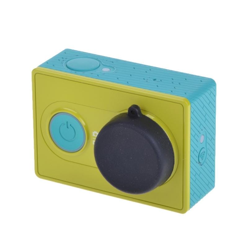 Silicone Lens Cap for Xiaomi Yi / GoPro Hero4 / 3+ / 3 (Black)