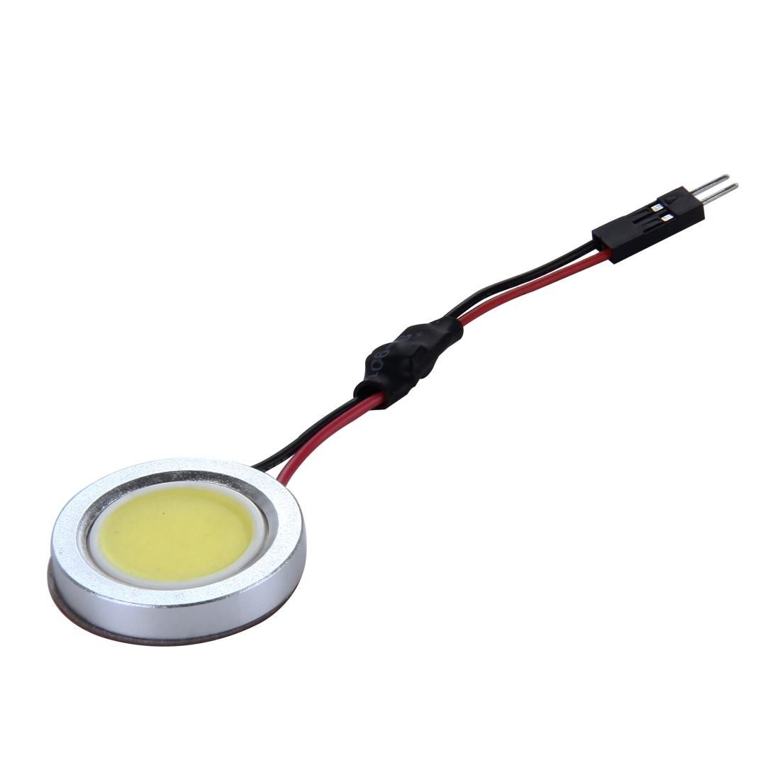 5W 350 LM 6000K COB LED Light Car Internal Roof Light, DC 12V (Warm White)