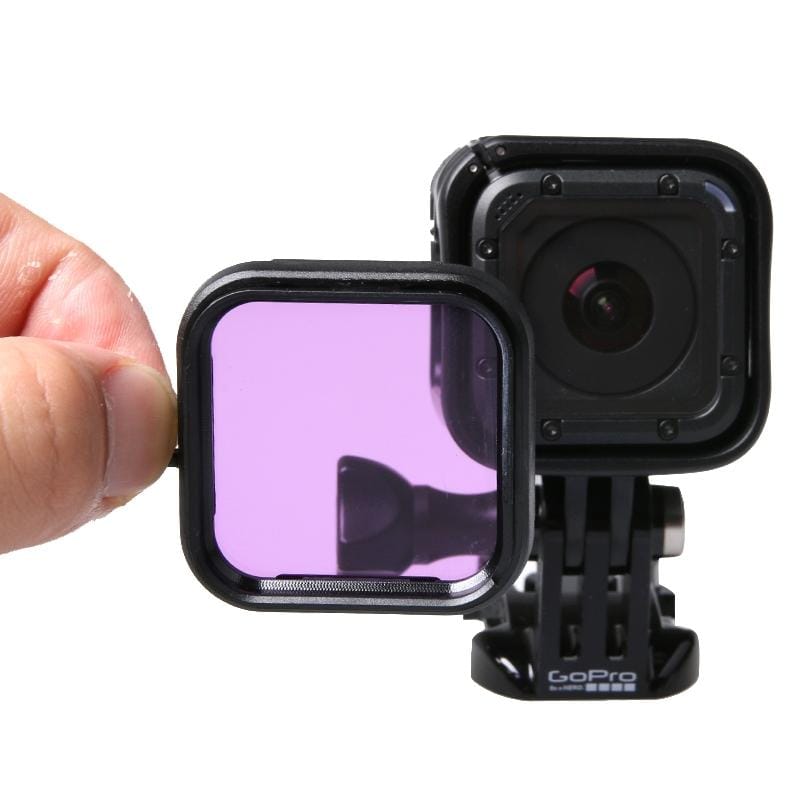 Standard Housing Diving Filter for GoPro HERO5 Session /4 Session (Purple)
