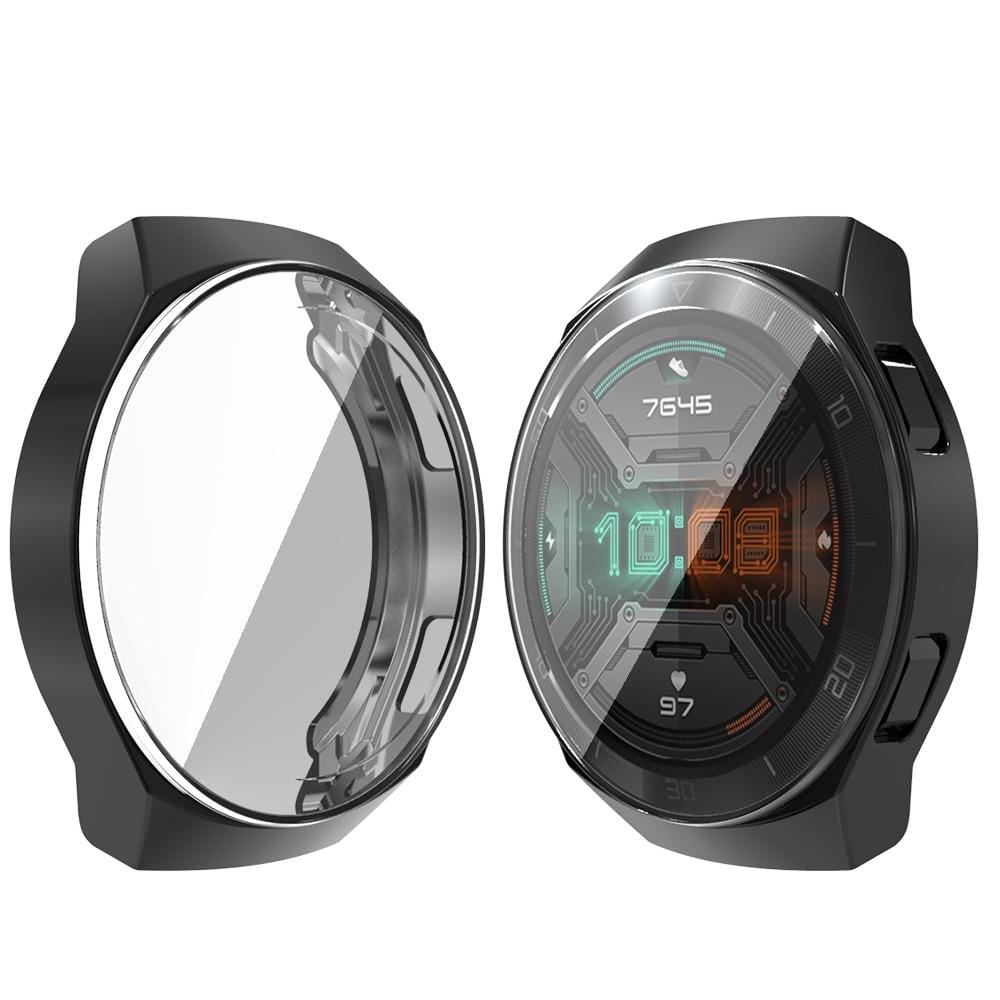 For Huawei GT2e TPU Electroplated All Inclusive Watch Case (Black)