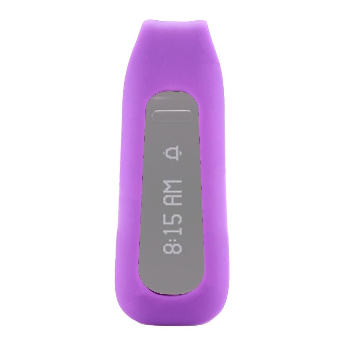 For Fitbit One Smart Watch Clip Style Silicone Case, Size: 6x2.2x1.5cm (Purple)