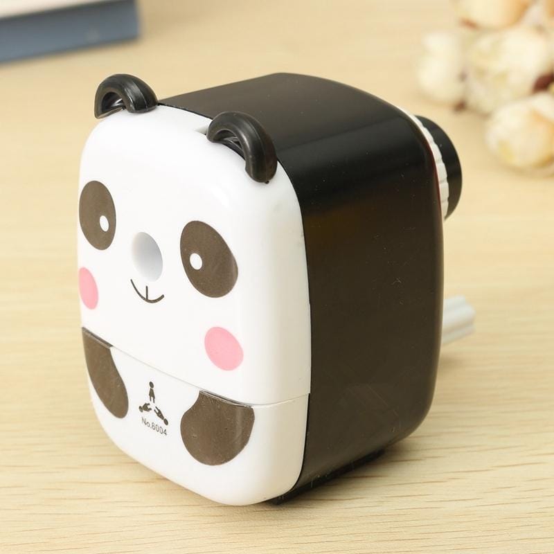 Animal Cartoon Hand Crank Pencil Sharpener Desk Home Office School Stationary, Random Color Delivery