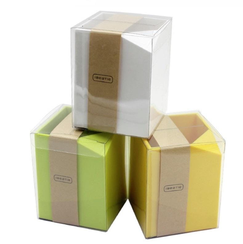 2 PCS Plastic Pen Holder Multifunctional Office Supplies (Green)