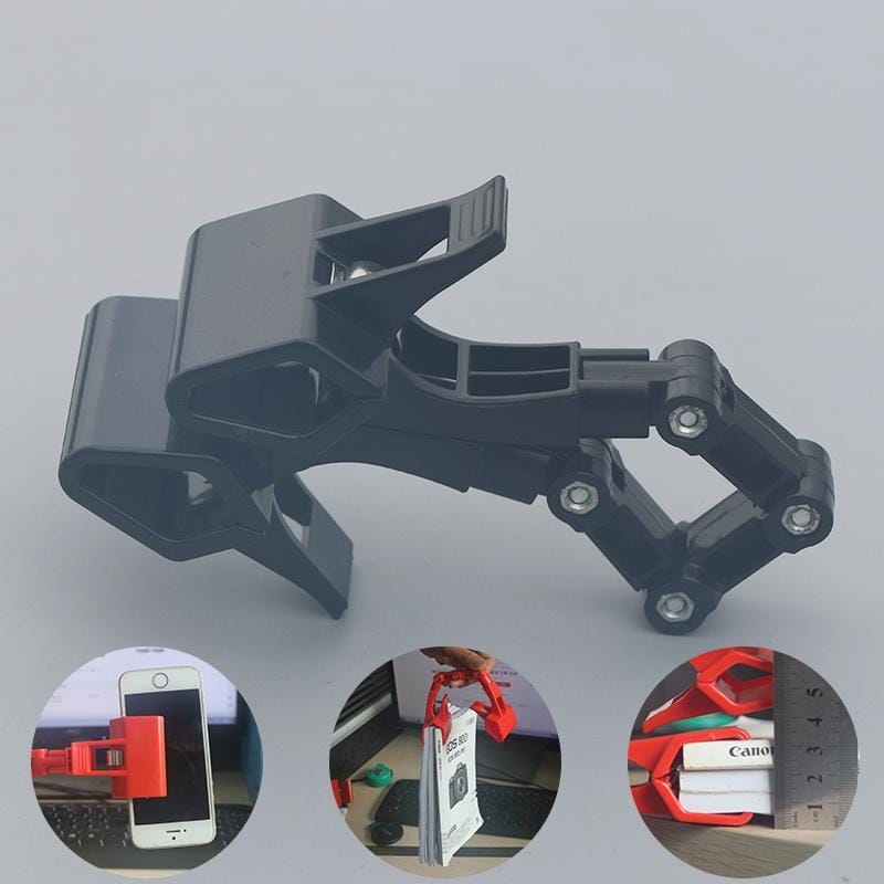 3 PCS Fine Art Painting Copy Clip Sketch Label Double Head Mechanical Clip (M-Red)