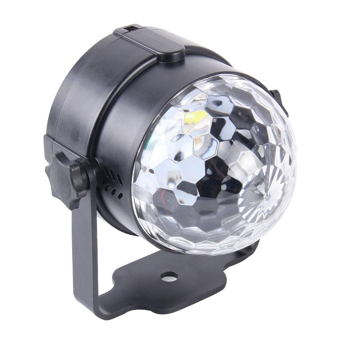 5V 3W Colorful Car Decoration DJ Light Laser Light Atmosphere Light Star Music Light Lamp with 3 RGB LED Lights