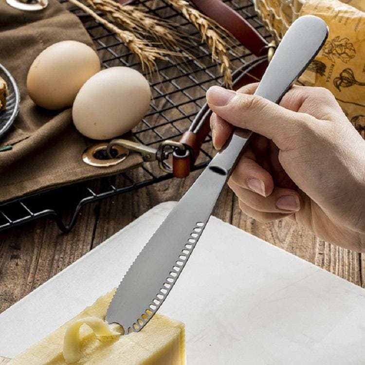 Stainless Steel Butter Knife Western Food Bread Jam Cheese Knife (Steel)