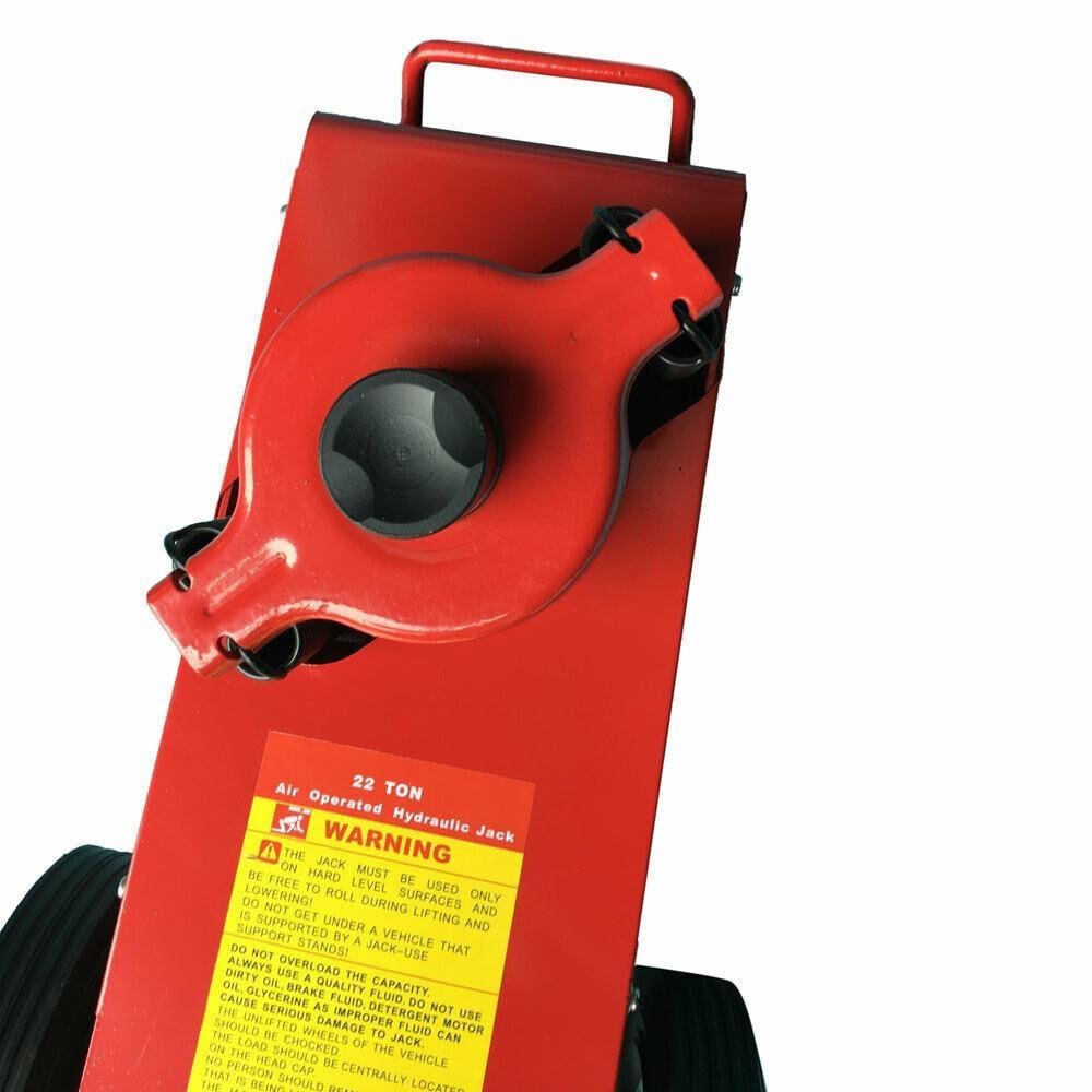 Steel Horizontal Hydraulic Jack Car Repair Tool, Bearable Weight: 22 Ton