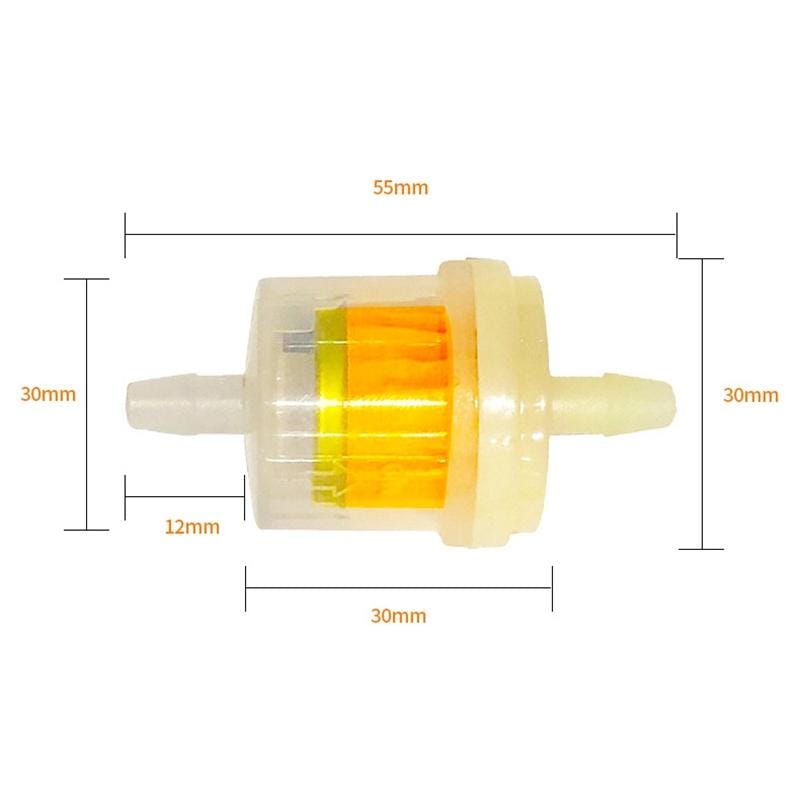 10 PCS Universal Car Engine Oil Separator Reservoir Tank Filter, Style:With Magnet