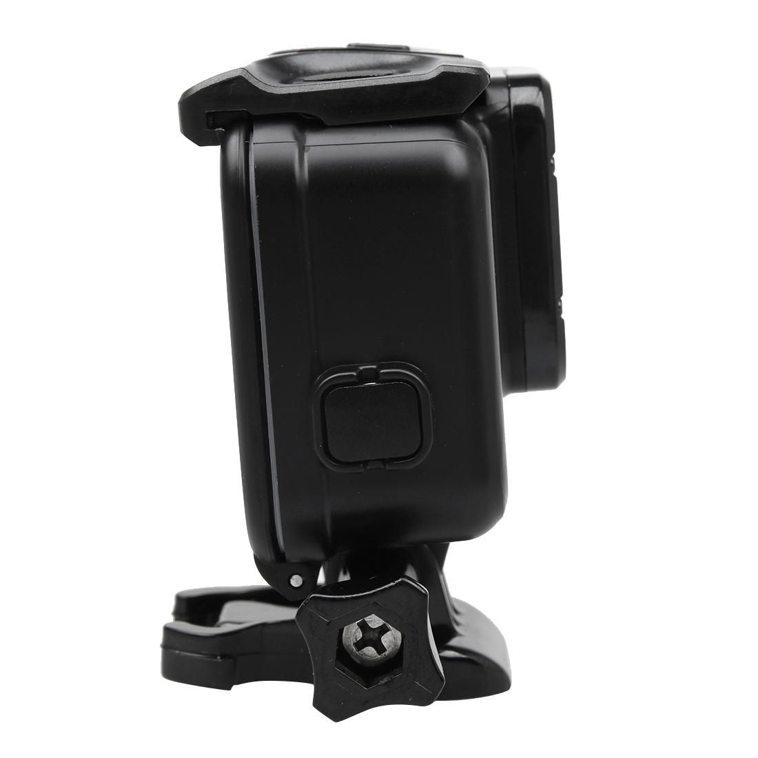 2 in 1 for GoPro HERO5 Touch Screen Back Cover + 45m Waterproof Housing Protective Case with Buckle Basic Mount & Lead Screw (Black)
