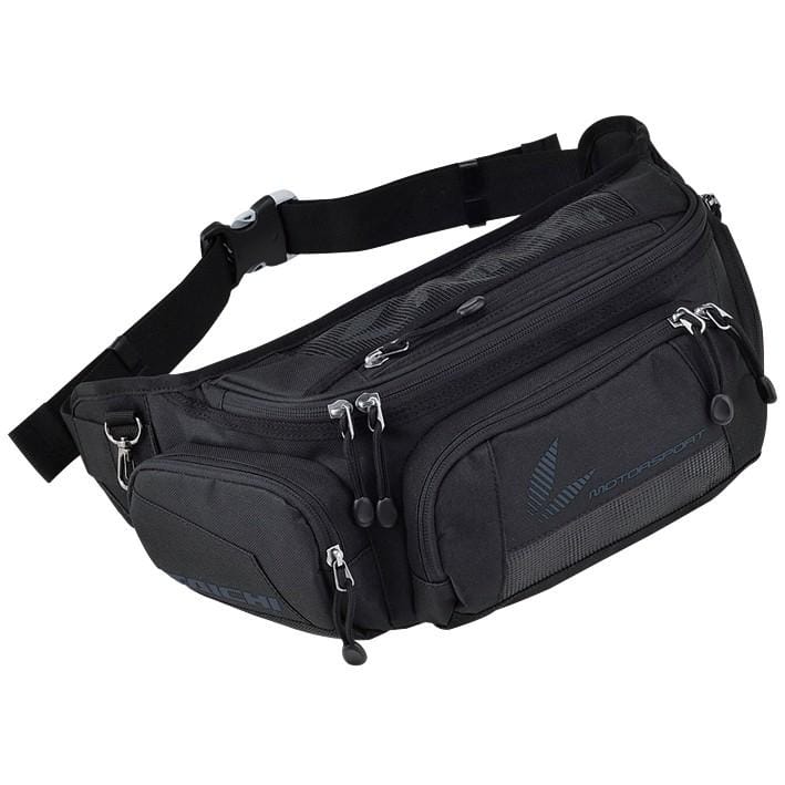 RSB 267 Motorcycle Racing Purses Pack Leg Bag Waist Belt Packs (White)