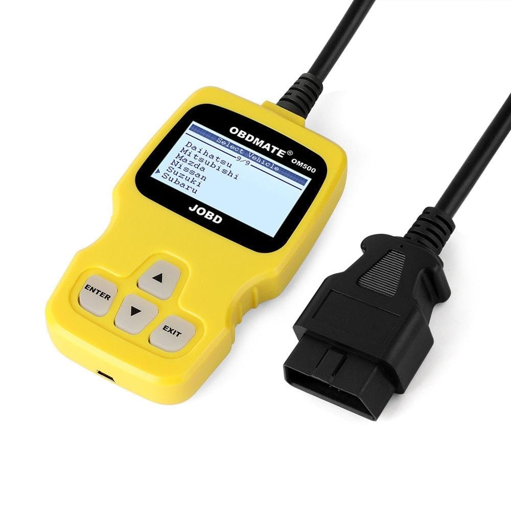 OBDMATE OM500 OBDII / EOBD / JOBD Code Reader (Yellow)