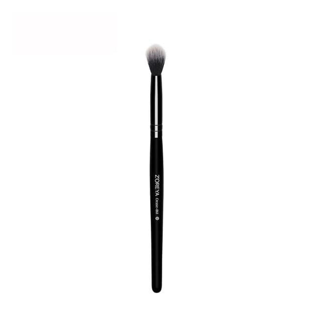 Black Long-wood Handled Brush Eye Shadow Brush Makeup Tool (Black)