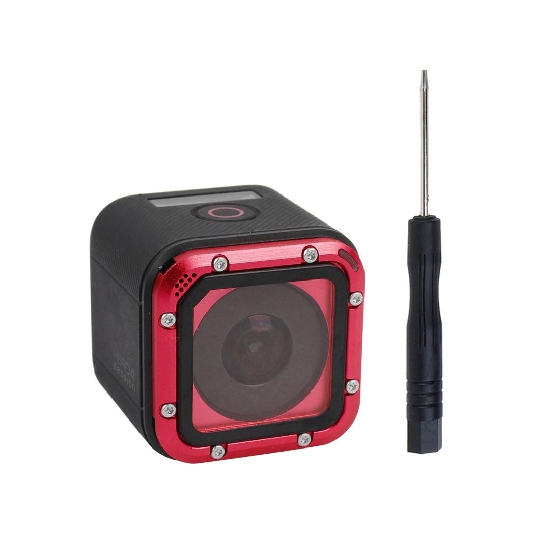 Aluminum Frame Lens Replacement Kit for GoPro HERO 4 Session (Style3)
