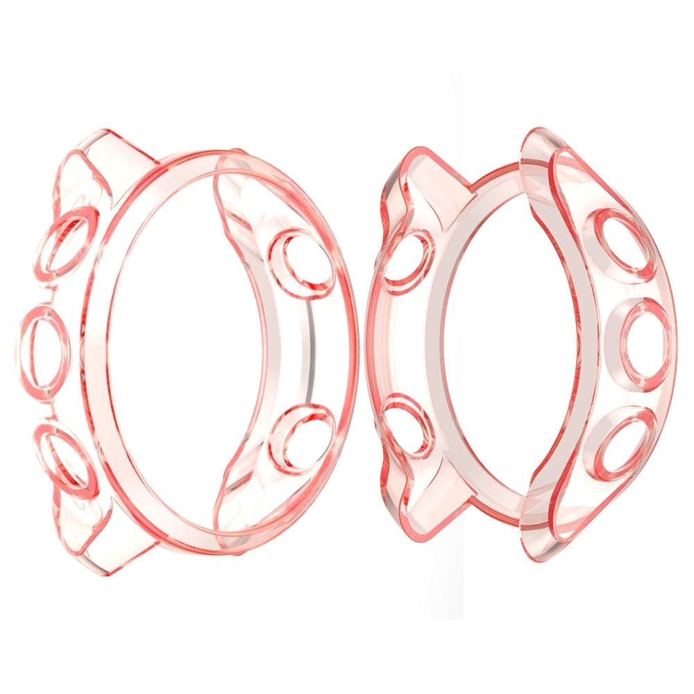 For Garmin Forerunner 245 TPU Translucent Watch Case (Orange)