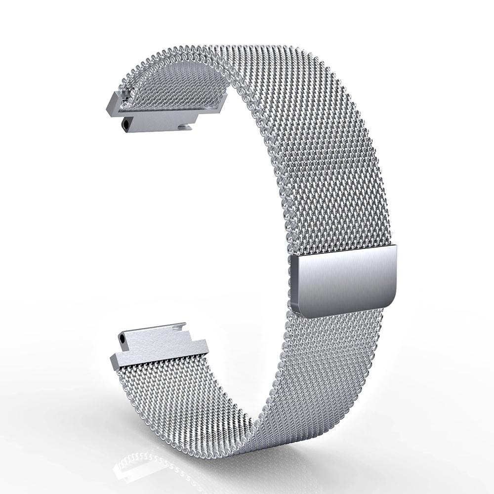 For Garmin Vivoactive HR / Approach S2 / S4 Milanese Replacement Wrist Strap Watchband (Silver)