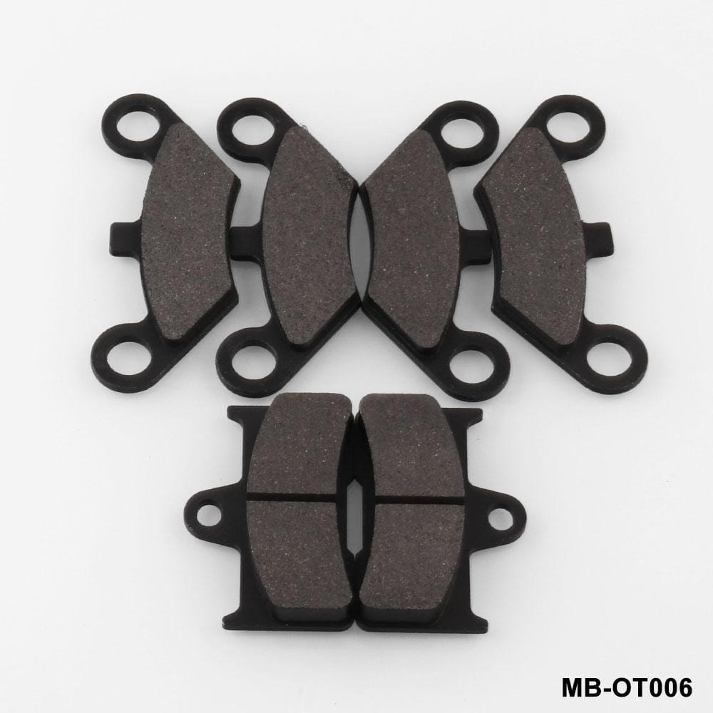 MB-OT006 6 PCS Universal Motorcycles ATV Front + Rear Brake Pad for X5 X6 X8