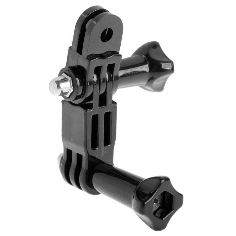 ST-15 Three-way Adjustable Pivot Arm for GoPro  NEW HERO /HERO6   /5 /5 Session /4 Session /4 /3+ /3 /2 /1, Xiaoyi and Other Action Cameras (Black)