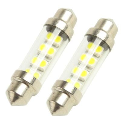 41mm Day White 8 LED 3528 SMD Car Signal Light Bulb