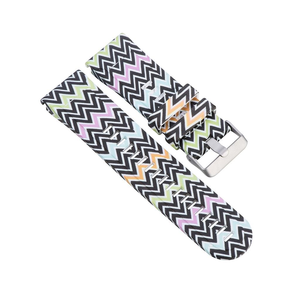 For Garmin Fenix 5X / Fenix3 / Fenix3 HR Silicone Replacement Wrist Strap Watchband (Colorful)