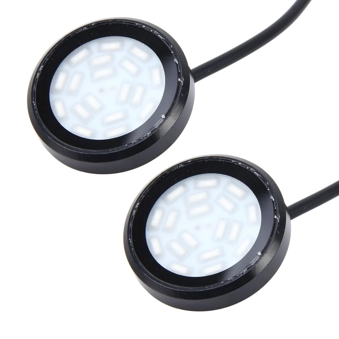 2 PCS Car Door Anti-collision Warning Strobe Light with 18 SMD-4014-LED Lamps (Style3)