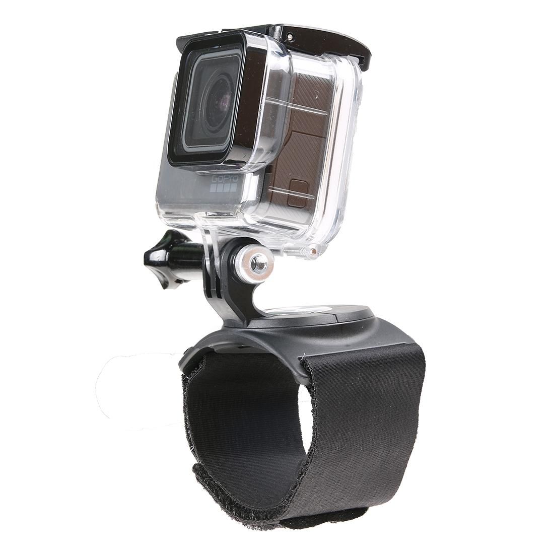 3 in 1 Hand Wrist Arm Leg Straps 360-degree Rotation Mount for GoPro HERO9 Black / HERO8 Black /7 /6 /5 /5 Session /4 Session /4 /3+ /3 /2 /1, Xiaoyi and Other Action Cameras (Black)