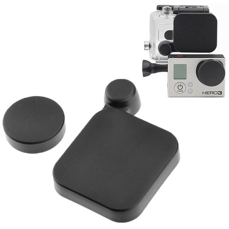 ST-77 Protective Camera Lens Cap Cover + Housing Case Cover for GoPro HD HERO3 (Black)