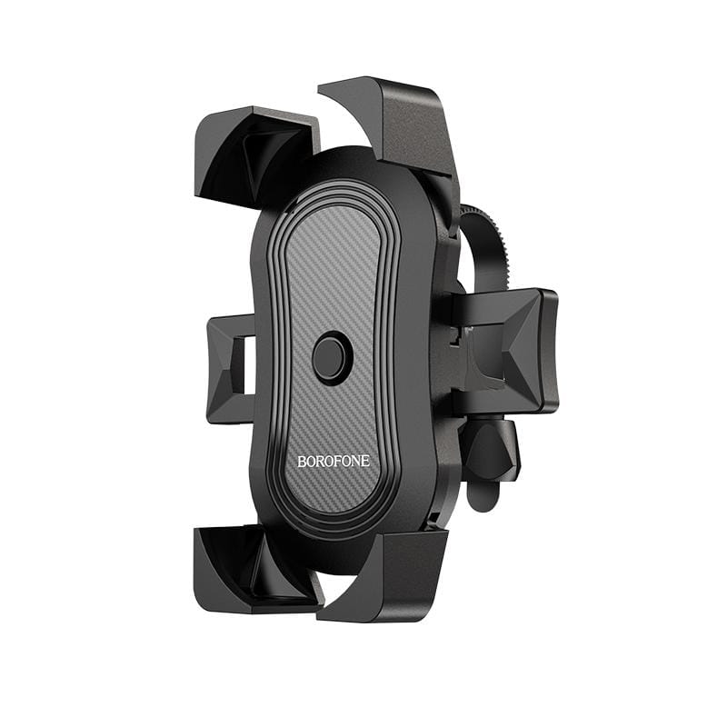 Borofone BH15 Le Tour One-button Universal Mobile Phone Holder for Motorcycle / Bike, Suitable for 3.7-6.5 inch Mobile Phone (Black)