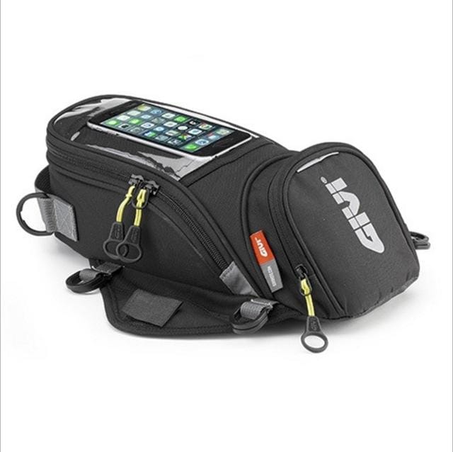 For GIVI Motorcycle Tank Bag Multifunctional oil tank bag magnetic fixed straps mobile phone navigation bag with rain cover (1)
