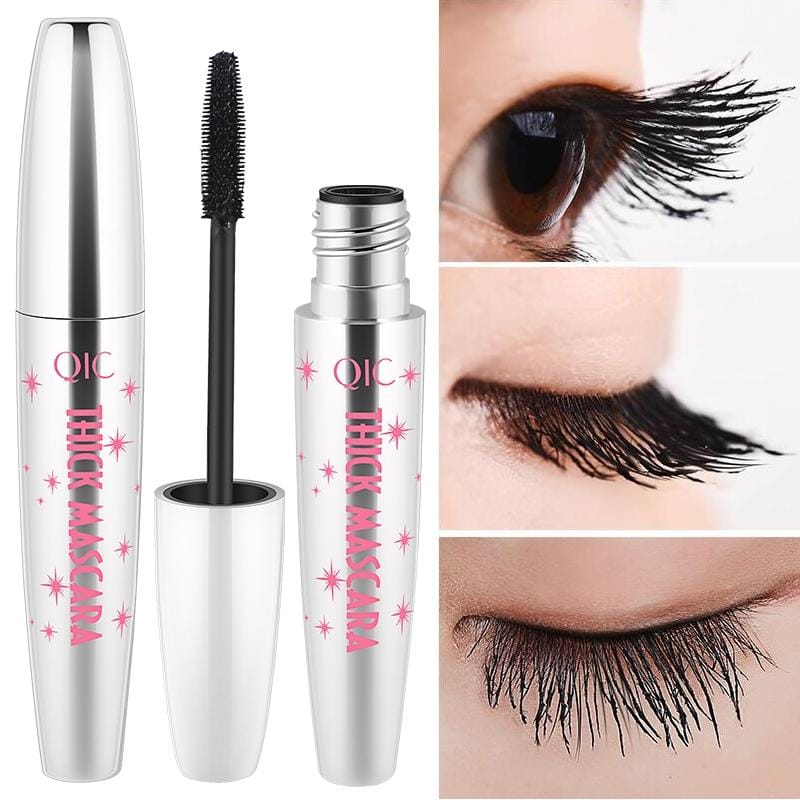 QIC Q805 Waterproof 4D Mascara Black Thick Lengthening Eye Lashes