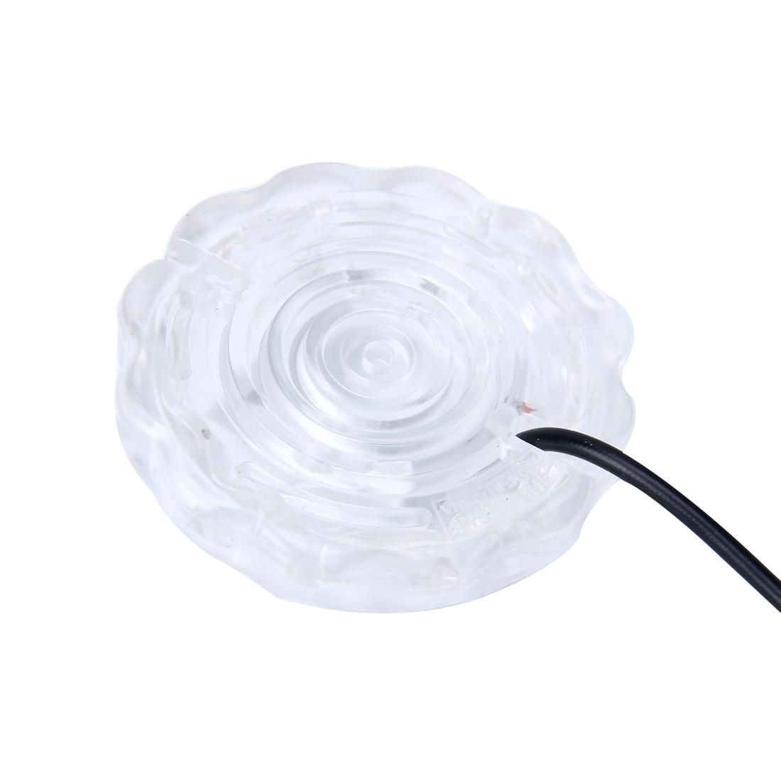 SRF-3089 DC8-80V 5W 300LM Chassis Light For Motorcycle,Wire Length: 76cm (Red Light)