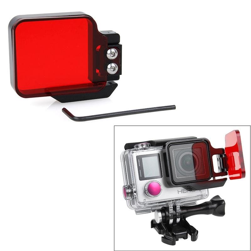 TMC Light Motion Night under Sea Filter for GoPro Hero 4 / 3+ (Red)