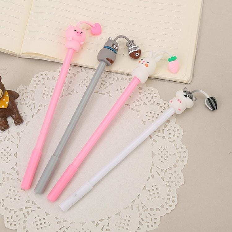 10 PCS Cute Pet Paradise Tentacles Animal Student Gel Pen (Random Style)