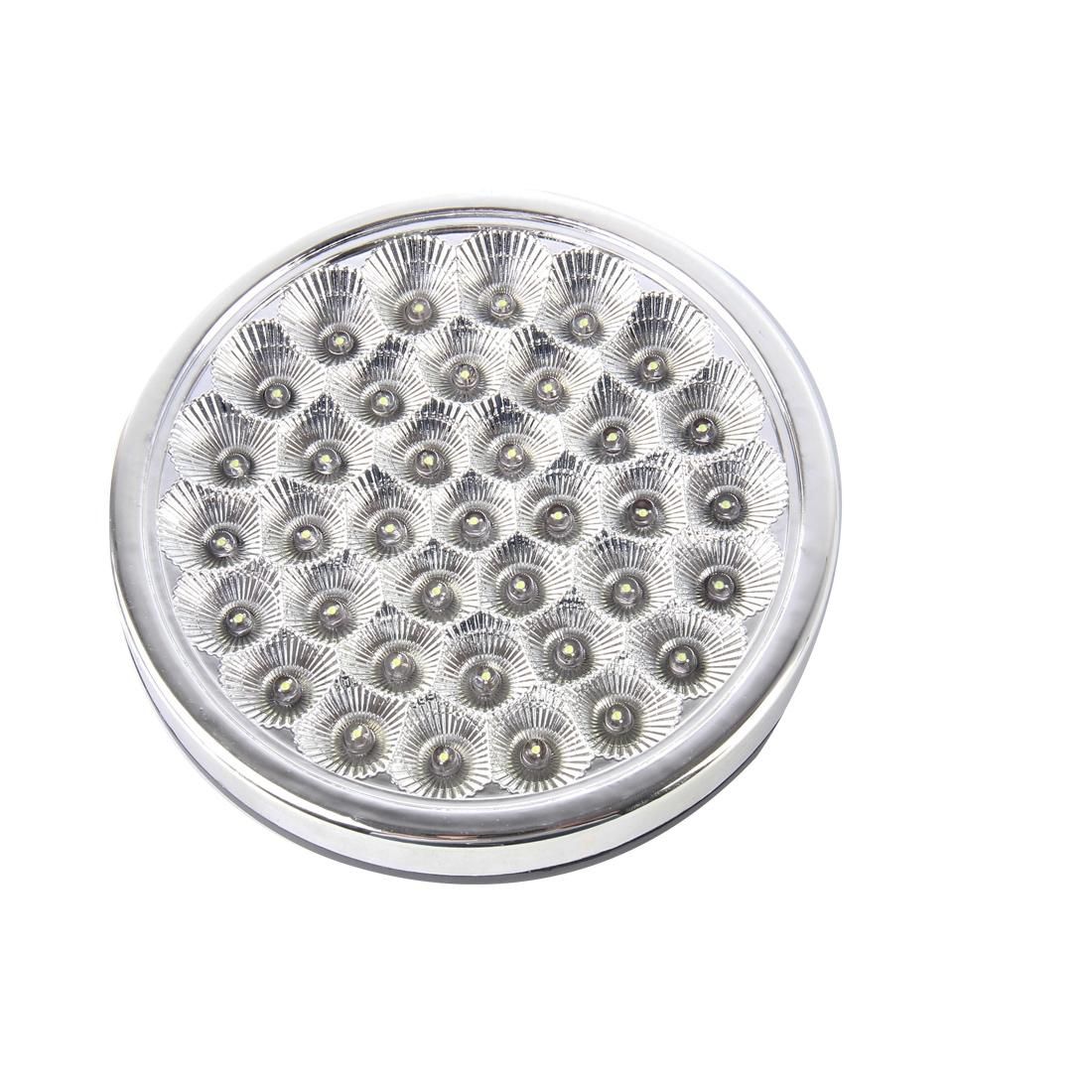 GT-691 5W 300LM 6000K 38LEDs Circle Shape Car Dome Light, DC 12V (White Light)