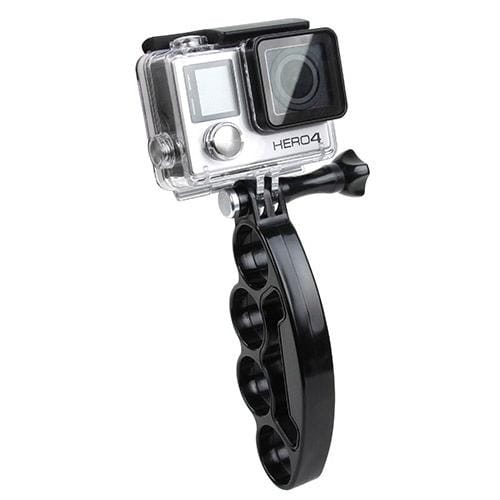 TMC HR239 Knuckles Fingers Grip with  Thumb Screw for GoPro  NEW HERO /HERO6   /5 /5 Session /4 Session /4 /3+ /3 /2 /1, Xiaoyi and Other Action Cameras (Yellow)