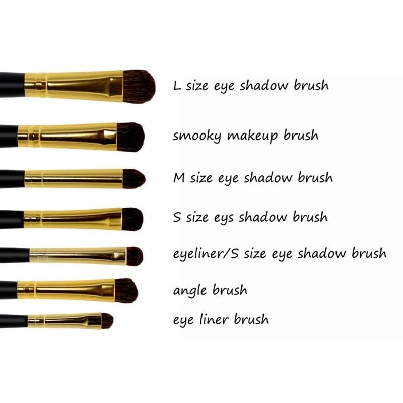 HappyMakeup 7 PCS Professional Makeup Brushes Set Makeup Tools (Style3)