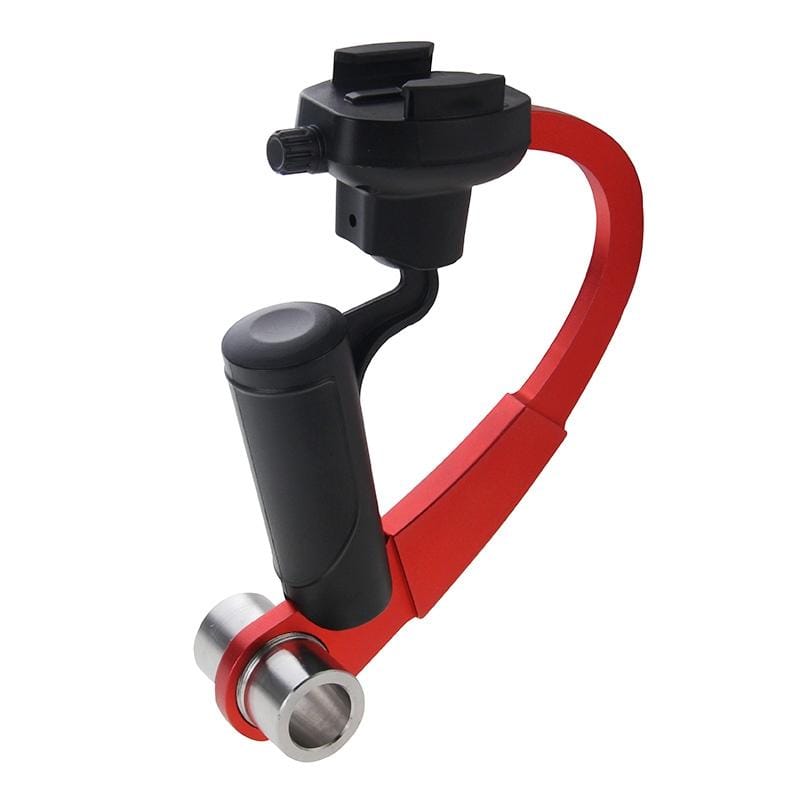 Aluminium Alloy Steadicam Handheld Stabilizer Steadicam Smoothee Camera Mount for GoPro HREO4 /3+ /3 /2 /1 Digital Cameras (Red)