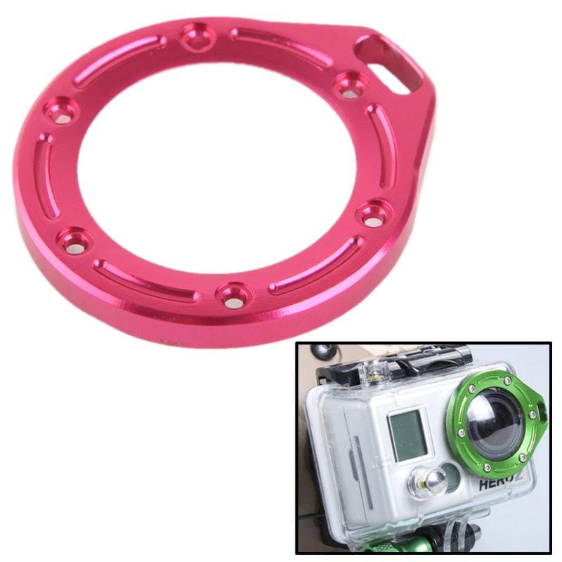 ST-43 Aluminum Lanyard Lens Ring Mount for GoPro HERO2 (Blue)