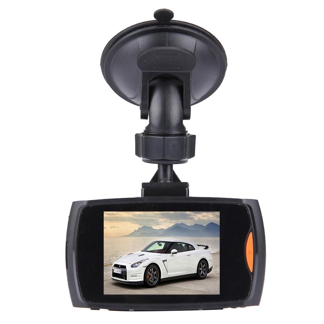 Car DVR Camera 2.7 inch LCD 480P 1.3MP Camera 120 Degree Wide Angle Viewing, Support Night Vision / Motion Detection / TF Card / G-Sensor