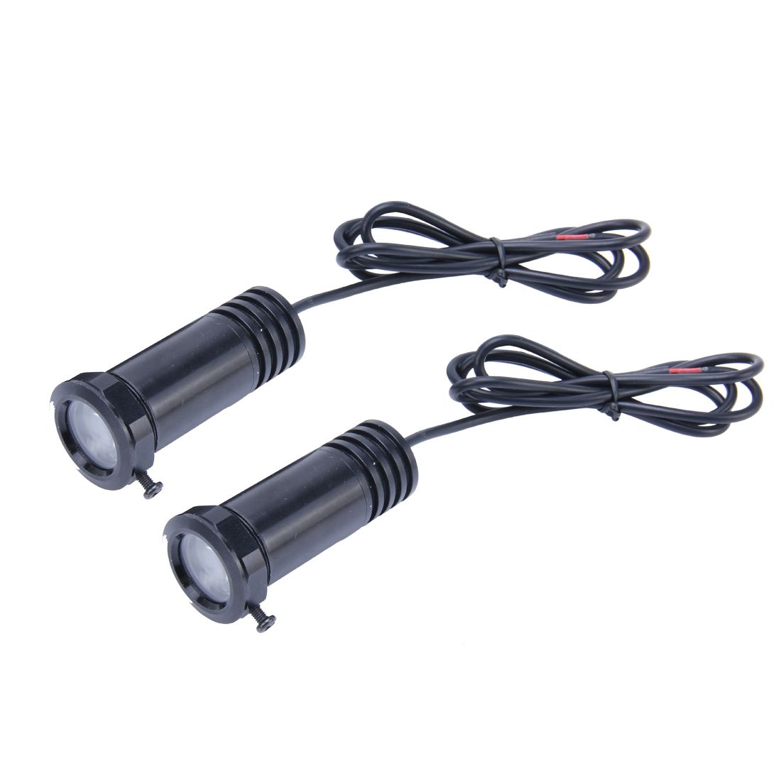 Car Door LED Laser Welcome Decorative Light, LED Laser for MAZDA Logo (Black)
